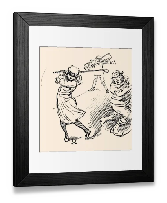 Framed Print : GOLF PLAYER