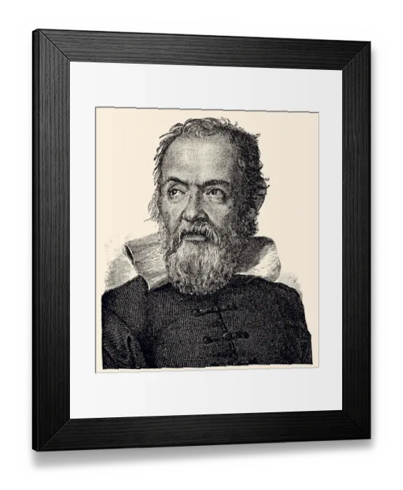 Framed Print : GALILEO-GALILEI (1564-1642) Framed Print : GALILEO-GALILEI (1564-1642)