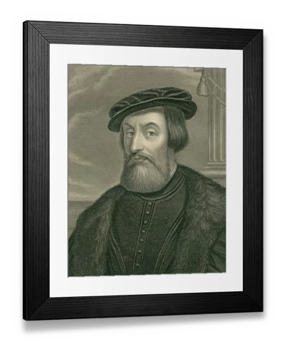 Framed Print : Hernando Cortez (XXXL) Framed Print : Hernando Cortez (XXXL)