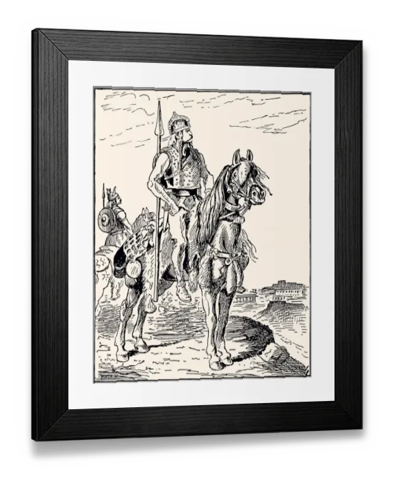 Framed Print : CLOVIS THE FIRST (XXXL) Framed Print : CLOVIS THE FIRST (XXXL)