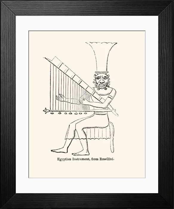 Framed Print : EGYPTIAN INSTRUMENT (XXXL) Framed Print : EGYPTIAN INSTRUMENT (XXXL)