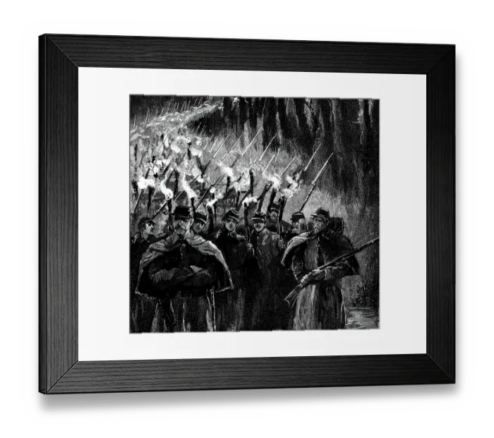 Framed Print : Marching through Georgia and the Carolinas by flaming torch. (XXXL) Framed Print : Marching through Georgia and the Carolinas by flaming torch. (XXXL)