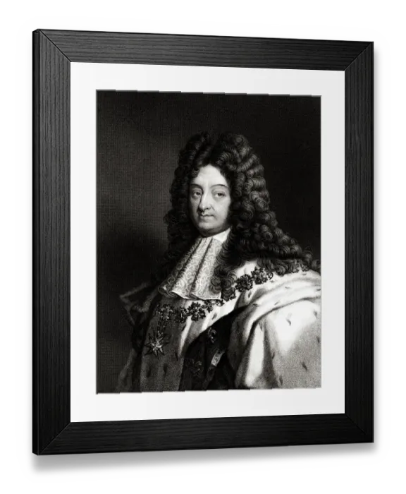 Framed Print : King Louis XIV