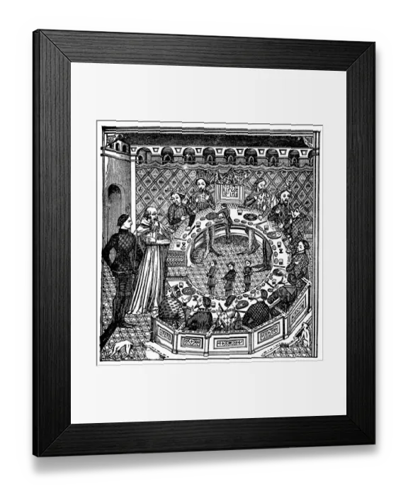 Framed Print : KING ARTHUR (xxxl) Framed Print : KING ARTHUR (xxxl)