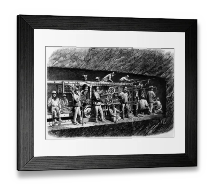 Framed Print : Under the Alps Framed Print : Under the Alps
