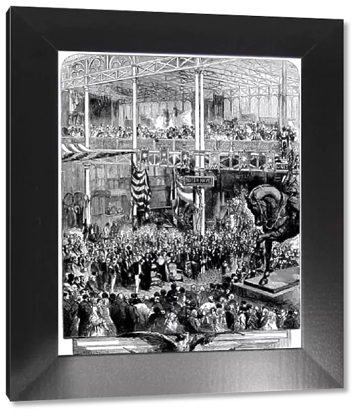 Inauguration of the New York Crystal Palace, Illustrated London News