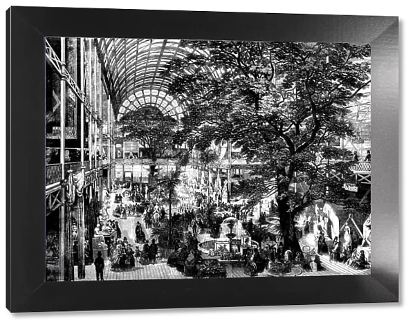 The Great Exhibition trancept 1851, Illustrated London News