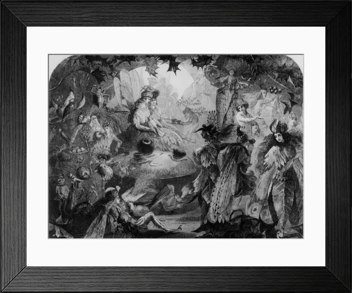 Framed Print : A Fairy Tale Framed Print : A Fairy Tale