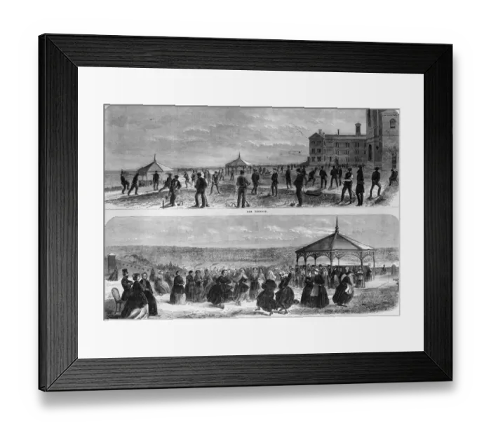 Framed Print : Broadmoor Terrace Framed Print : Broadmoor Terrace