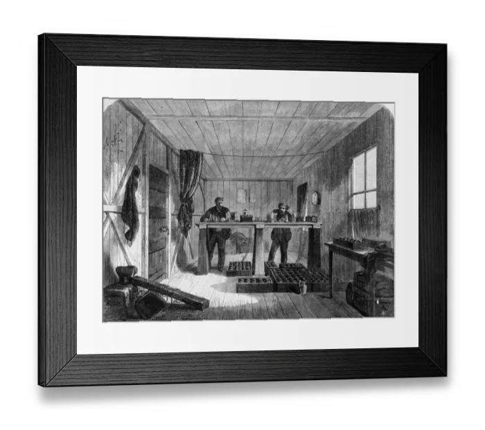 Framed Print : Atlantic Telegraph Framed Print : Atlantic Telegraph