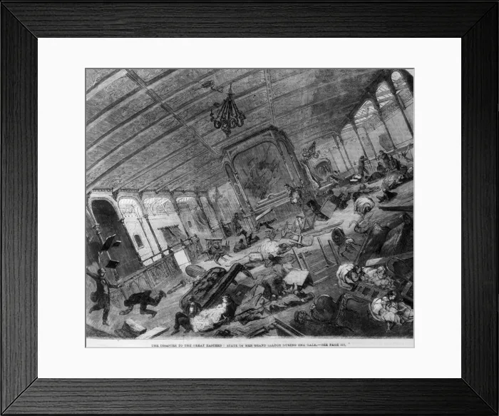 Framed Print : Rolling Saloon