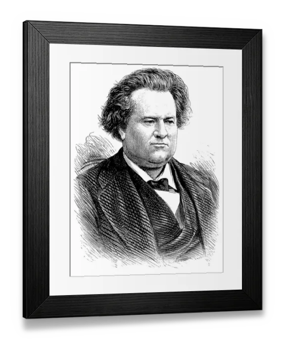 Framed Print : Monsieur Ricard, French Liberal politician - The Illustrated London News Framed Print : Monsieur Ricard, French Liberal politician - The Illustrated London News