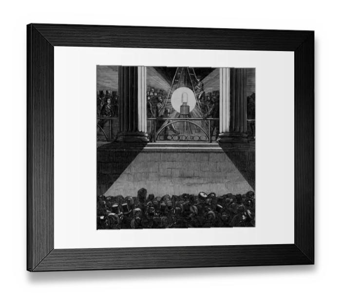 Framed Print : Electric Light Framed Print : Electric Light