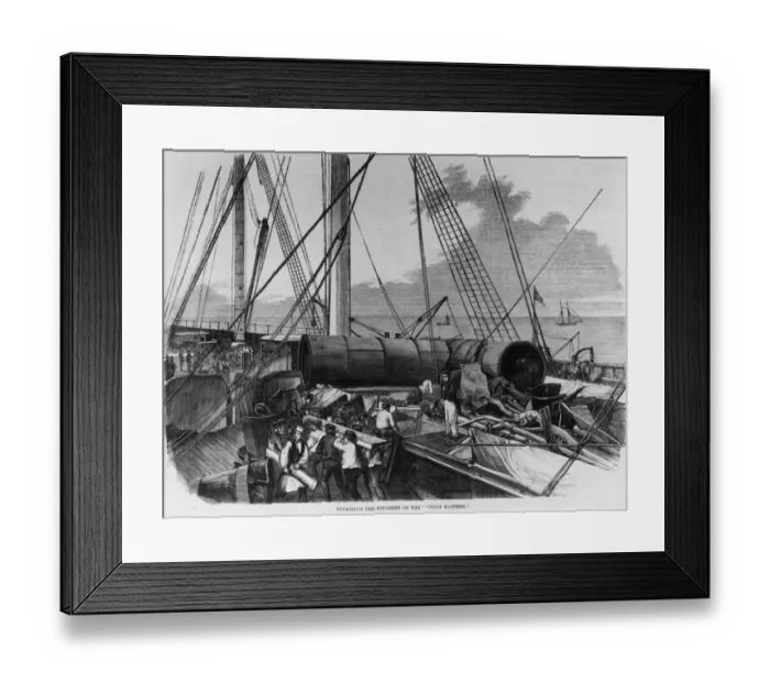 Framed Print : Great Eastern Damaged Framed Print : Great Eastern Damaged