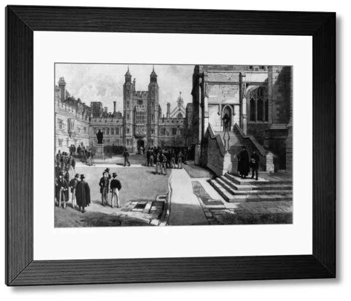 Framed Print : Eton Quadrangle Framed Print : Eton Quadrangle