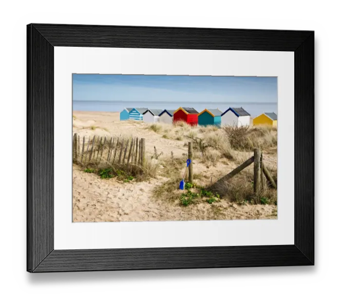 Framed Print : Beach Huts at Southwold Framed Print : Beach Huts at Southwold