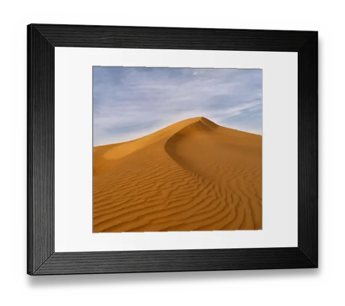 Framed Print : Sand Dune Formation Framed Print : Sand Dune Formation
