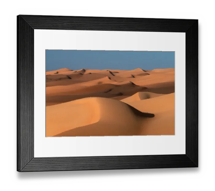 Framed Print : Sand Dunes, Sahara, Erg Ubari, Lybia Framed Print : Sand Dunes, Sahara, Erg Ubari, Lybia