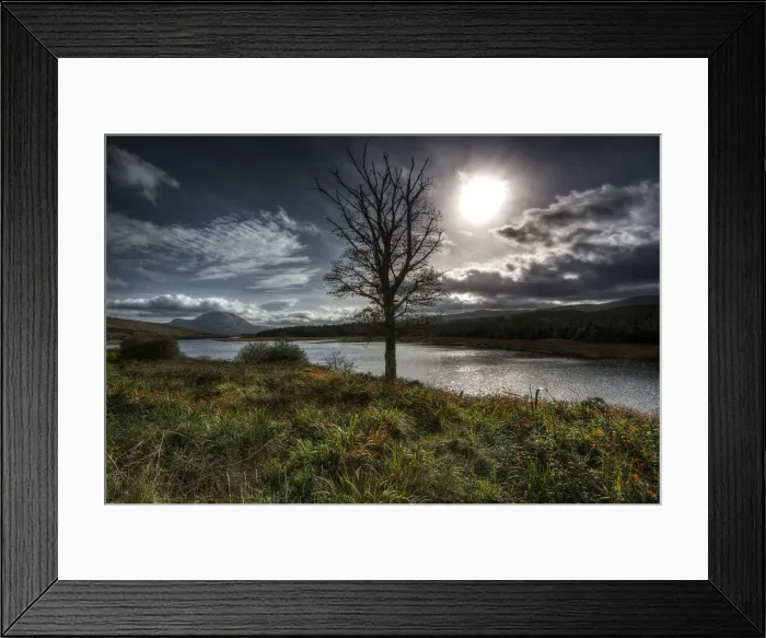 Framed Print : Dunlewey View Framed Print : Dunlewey View