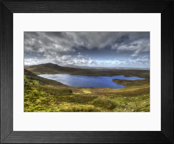 Framed Print : Lough Salt Donegal Framed Print : Lough Salt Donegal
