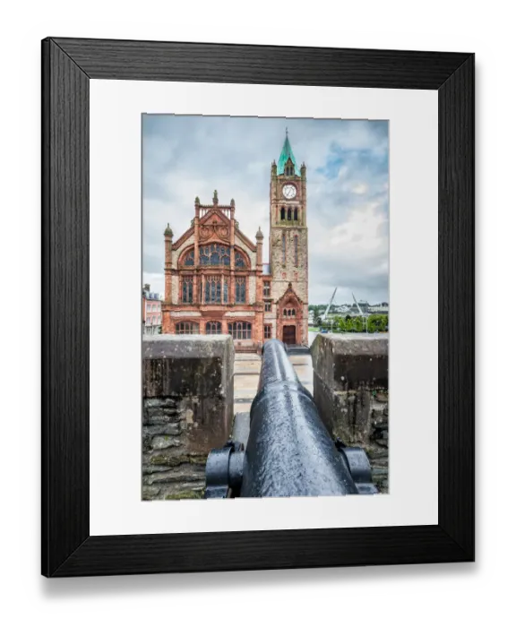 Framed Print : Derry. The Guildhall Framed Print : Derry. The Guildhall