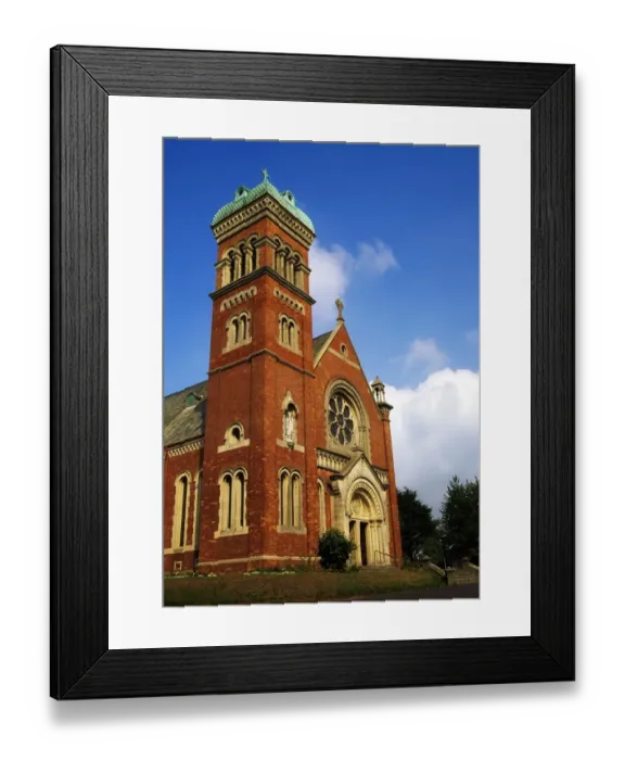 Framed Print : Derry City, St. Patricks Cathedral, Pennyburn, Ireland