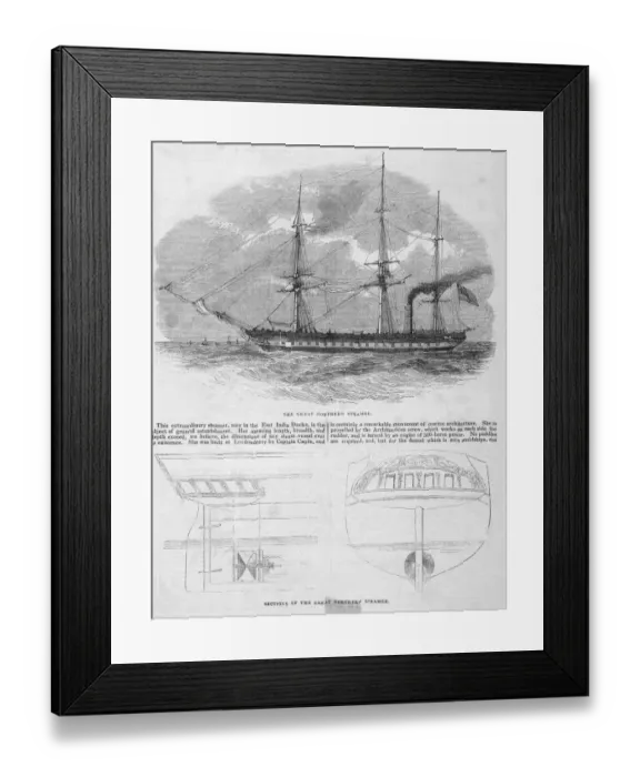 Framed Print : Great Northern Framed Print : Great Northern