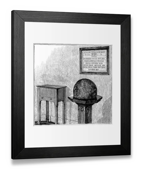 Framed Print : Cannon Ball from the Siege of Derry at St Columbus Cathedral in Londonderry Framed Print : Cannon Ball from the Siege of Derry at St Columbus Cathedral in Londonderry