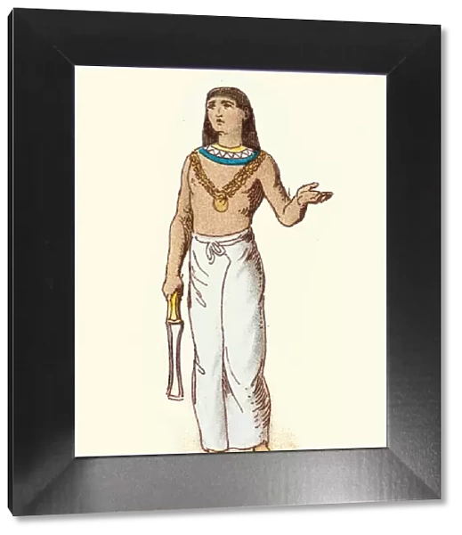 Ancient Egyptian priest, clothing, fashion
