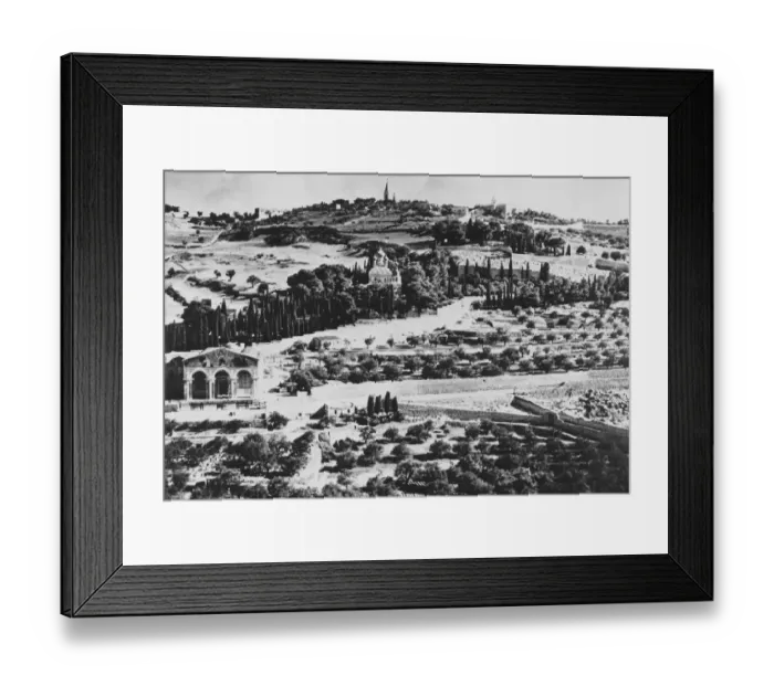 Framed Print : Mount Of Olives Framed Print : Mount Of Olives