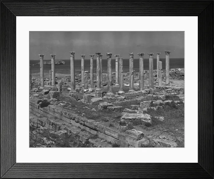 Framed Print : Apollonia Ruins Framed Print : Apollonia Ruins
