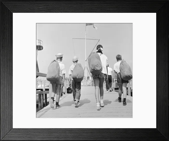 Framed Print : Walking To Sea Framed Print : Walking To Sea