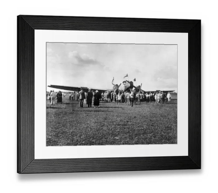 Framed Print : Junkers Arrival