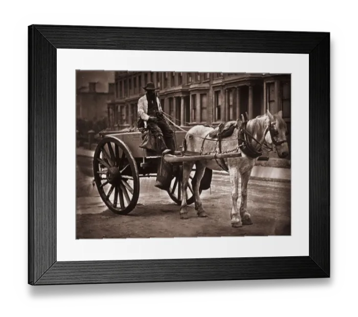 Framed Print : The Water Cart Framed Print : The Water Cart