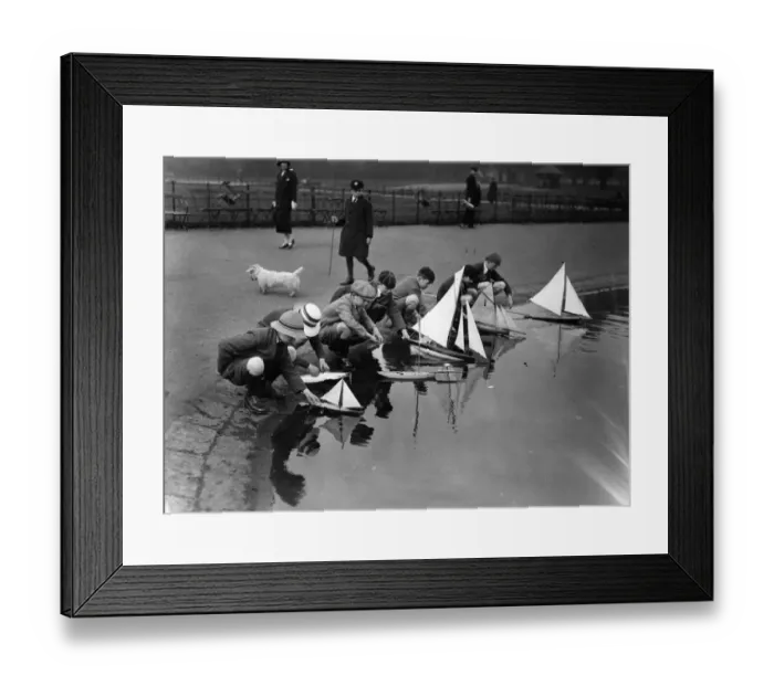 Framed Print : Model Boats Framed Print : Model Boats