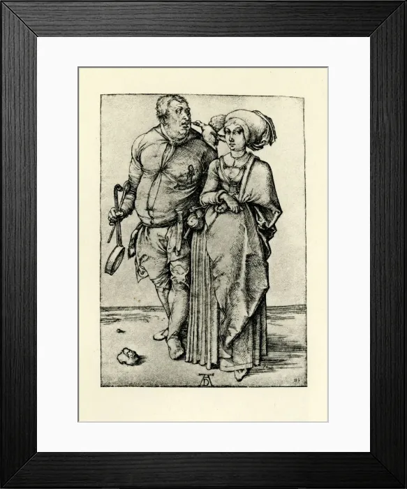 Framed Print : Cook and his wife Framed Print : Cook and his wife