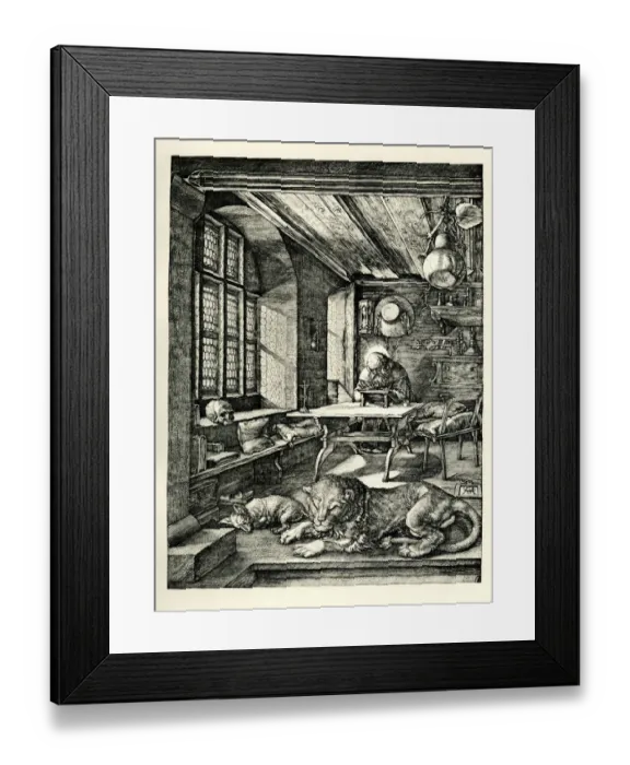 Framed Print : St Jerome in his Study Framed Print : St Jerome in his Study