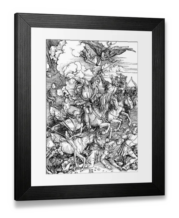 Framed Print : Four Horsemen of his Apocalypse