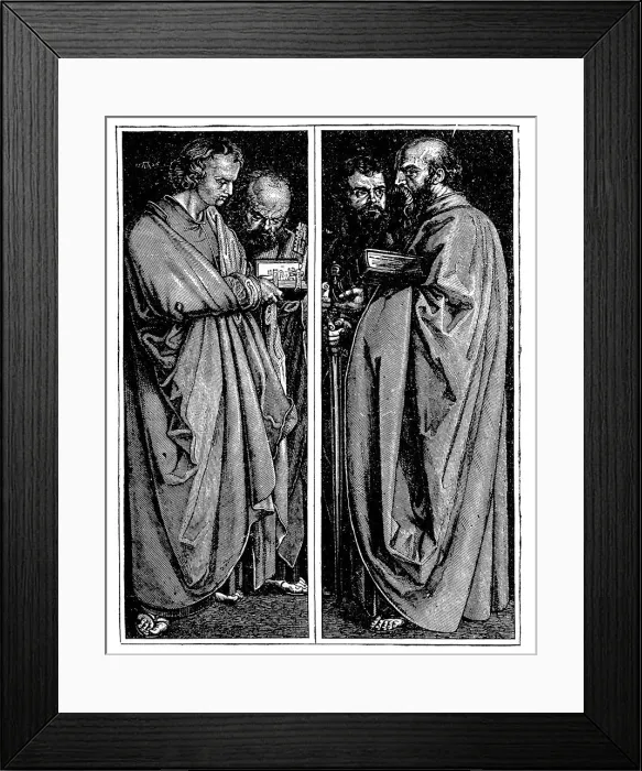 Framed Print : The Four Apostles by Albrecht Durer Framed Print : The Four Apostles by Albrecht Durer
