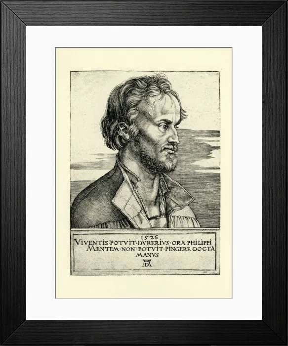 Framed Print : Philipp Melanchthon Framed Print : Philipp Melanchthon