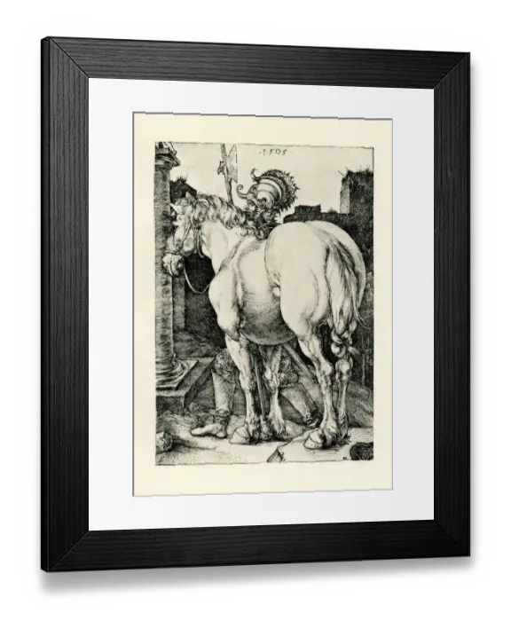 Framed Print : The Large Horse Framed Print : The Large Horse