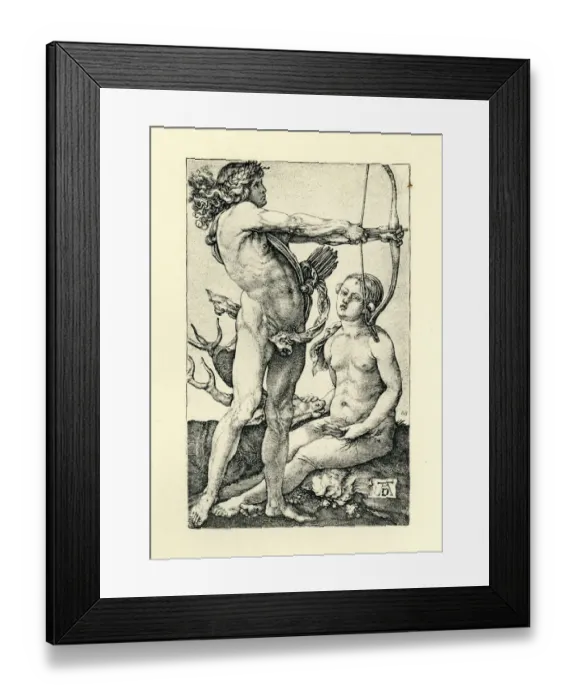 Framed Print : Apollo and Diana Framed Print : Apollo and Diana