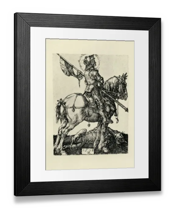 Framed Print : Saint George and the Dragon