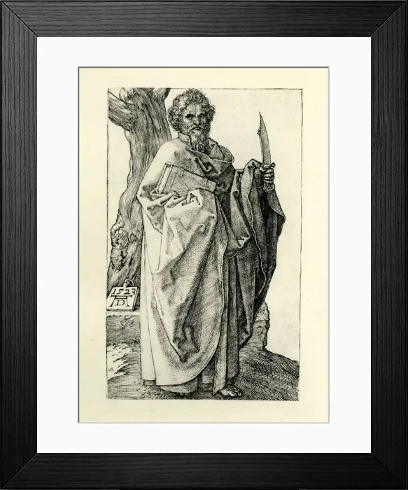 Framed Print : Saint Bartholomew the Apostle Framed Print : Saint Bartholomew the Apostle