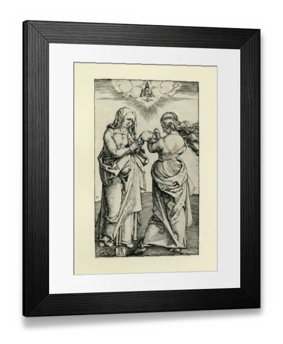 Framed Print : Saint Anne and the Virgin Mary Framed Print : Saint Anne and the Virgin Mary