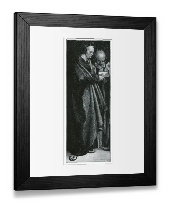 Framed Print : Saint John and Peter Framed Print : Saint John and Peter