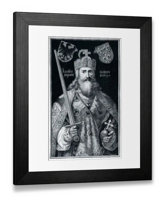 Framed Print : Charlemagne Framed Print : Charlemagne
