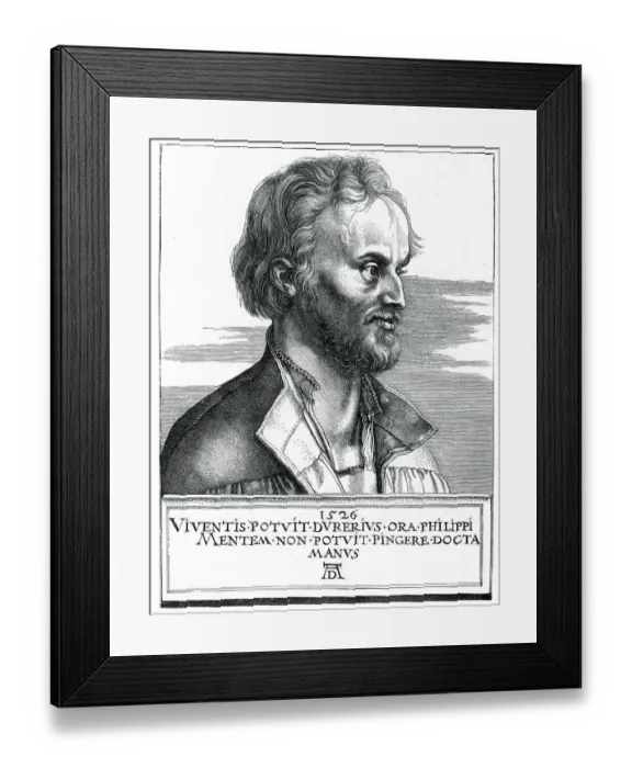 Framed Print : Philipp Melanchthon