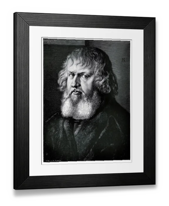 Framed Print : Portrait of Hieronymus Holzschuher Framed Print : Portrait of Hieronymus Holzschuher