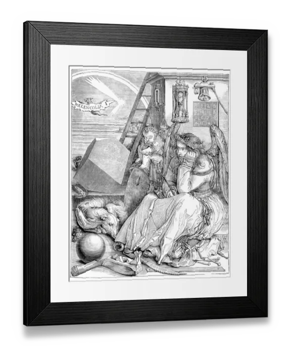 Framed Print : Melencolia by Albrecht Durer Framed Print : Melencolia by Albrecht Durer